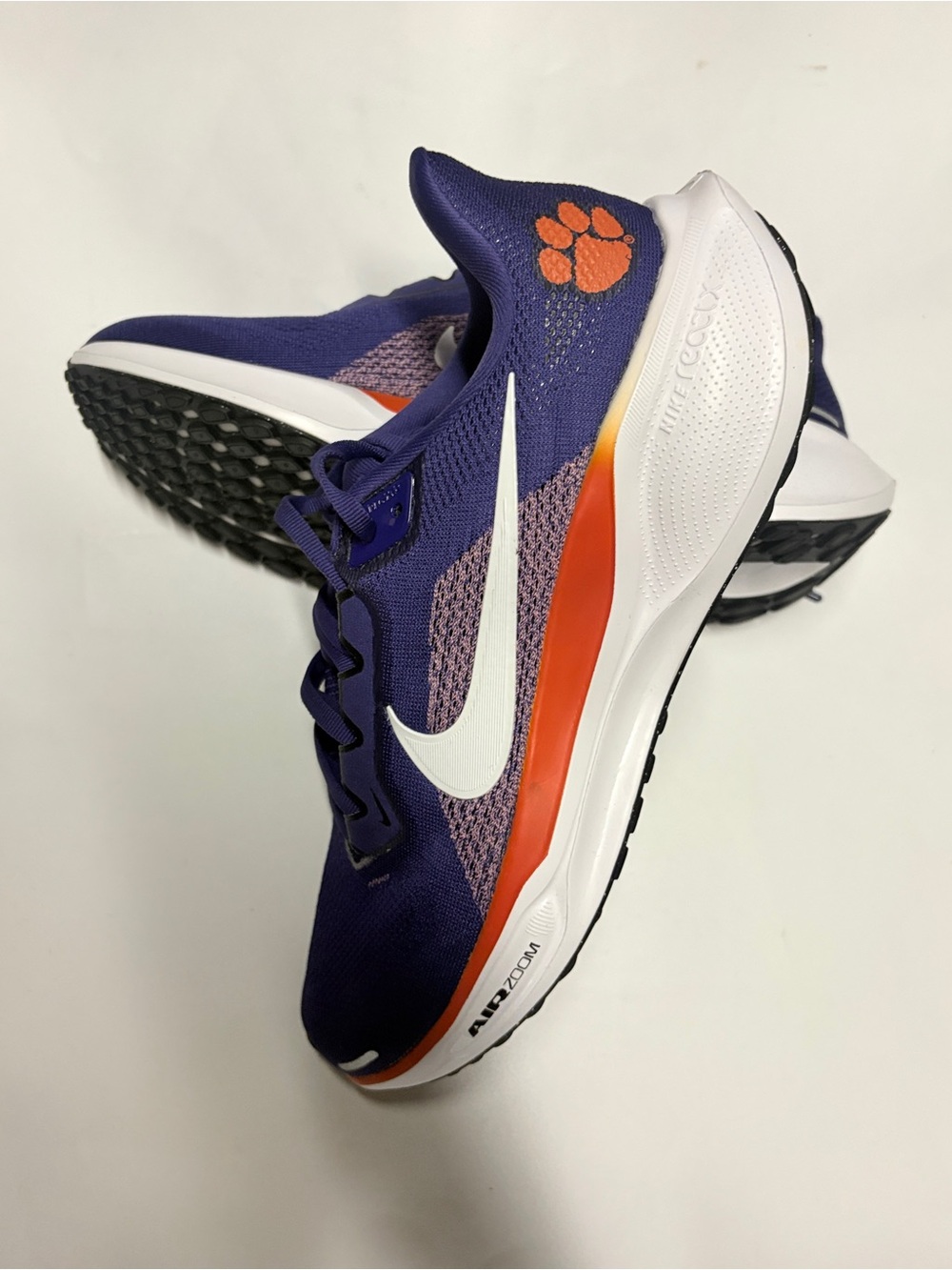Nike Men’s 10.5 Clemson Tigers Air Max Pegasus 41 Shoes Sneakers New